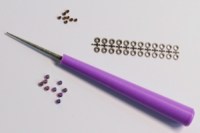 Perlenfile , bead foil , Lime à perles